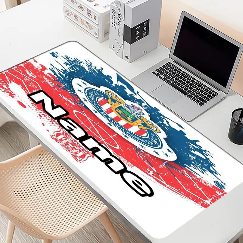 Kişiye Özel İsimli Club Deportivo Guadalajara Desenli Mouse Pad, Dizüstü Bilgisayar Masa Matı, Ev İçin Dekoratif Masa Matı Klavye Altlığı Hediye