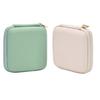 Leather Jewelry Organizers Portable Design with Square Shape Space Saving Jewelry Travel Case Suitable for Easy Access