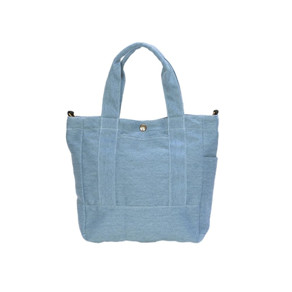

Propeller Heads Cotton Twill Tote with Shoulder Strap 12-2126-BL