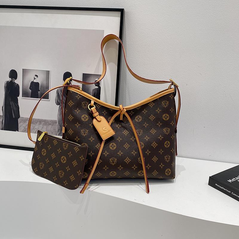 

Ретро большая вместимость сумка-тоут для мамы и ребенка женская новая модная модная сумка на плечо мессенджер 25cm*30cm*10cm*