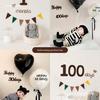 Full Moon Baby Dragon Photo Prop Set for 100 Days Celebration - Balloons & Decorations for Boys and Girls