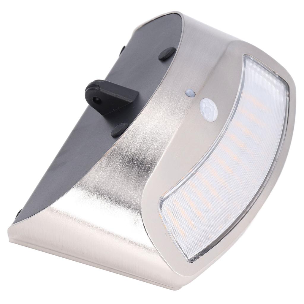 Solar Wandleuchte Superhell 4 Modi Bewegungssensor 600LM LED Solarleuchte für Außenhof