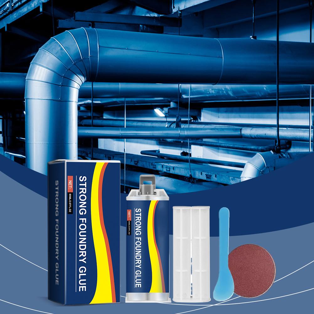 Strong Foundry Glue Strong Casting Welding Filler Repair Liquid Welding Filler Welding Glue for Metal Defects and Repairs