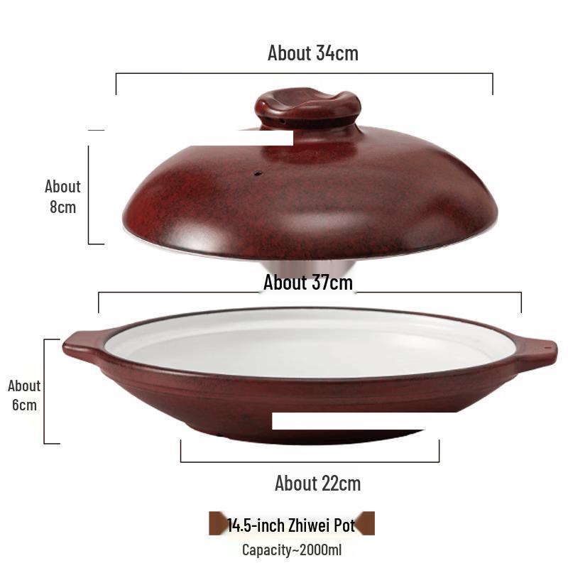 Wutuo Ceramic Gas Stove Casserole Pot