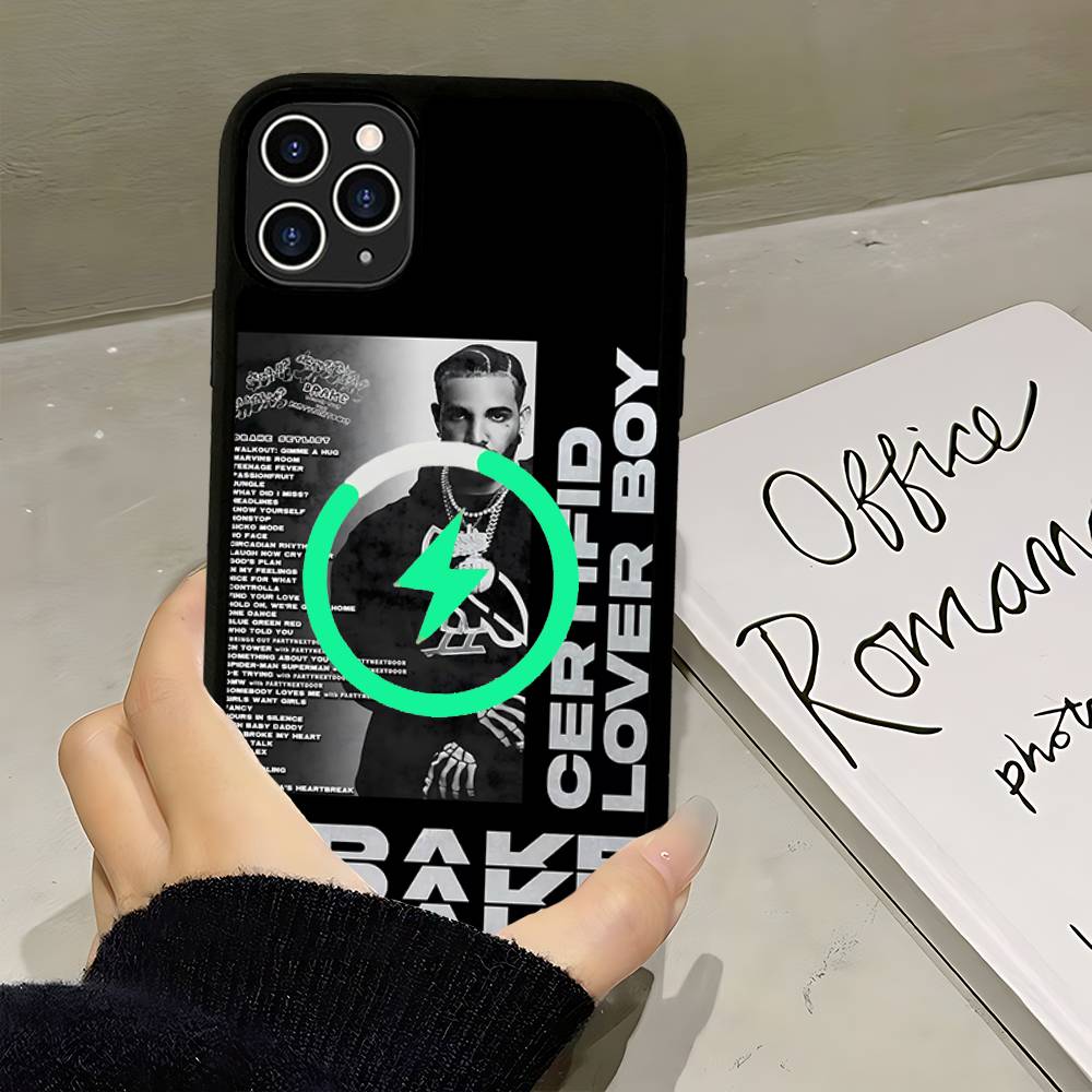 Singer Rapper D-Drake Magnetic Phone Case For IPhone 16 15 14 13 12 11 17 Pro Max Plus Wireless Charge Cover