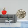 Ceramic Figurine Fruit Sculpture And Metal Wall Art Decorations Rustic Scenic Wrought Iron Statue