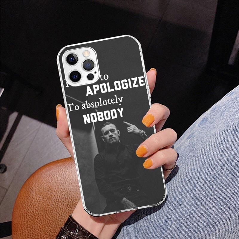 Conor McGregor Phnoe Case for Iphone 17 Air 16 11 12 13 Mini 14 Plus 15 Pro Max 7 8E SE 2020 16ProMax Phone Cover Coque 17 Air 1