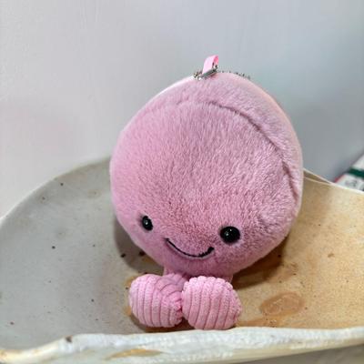 Macaron-Themen-Dreifarben-Dessert-Puppe Anhänger Plüschtier Geschenk
