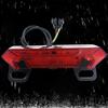 Electric Bicycle Rear Light DC 36-60V Night Cycling Safety Warning Lamp Waterproof Flash Light LED Electric Bike Warning Light
