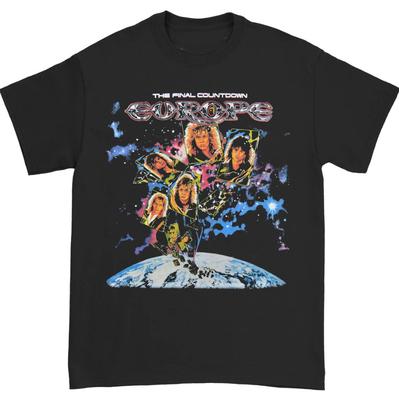 Europe Band Black Short Sleeve Unisex T-shirt Unisex T-Shirt