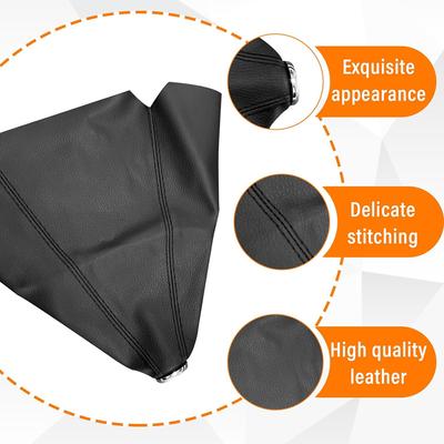 Allgemeine Wildleder Auto Schalthebelmanschette Manuell Schaltknauf Zubehör Drehknopf Schaltmanschette Abdeckung