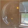 5/10Pcs 8-24 pouces Ballons Bulle Bobo Transparents Décorations Ballons Clairs Fête d'Anniversaire Mariage Maison Décoration Extérieure Air Hélium
