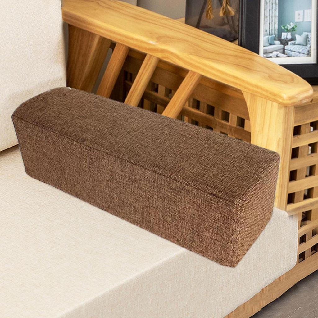 Couch Armrest Pillow for Lumbar Support And Comfort In Living Room