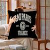 Popular AMI PARIS Cushion Cover Car Throw Pillow Case For Sofa Car Christmas Gift 40x40cm 45x45cm