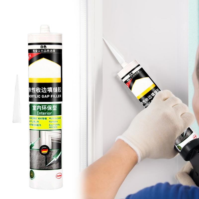 Tätningsmassa 300 ml Flexibel Limtätning Väggspackel Reparationsmassa Fuktbeständig Tätningsmassa För Dörrkarmar