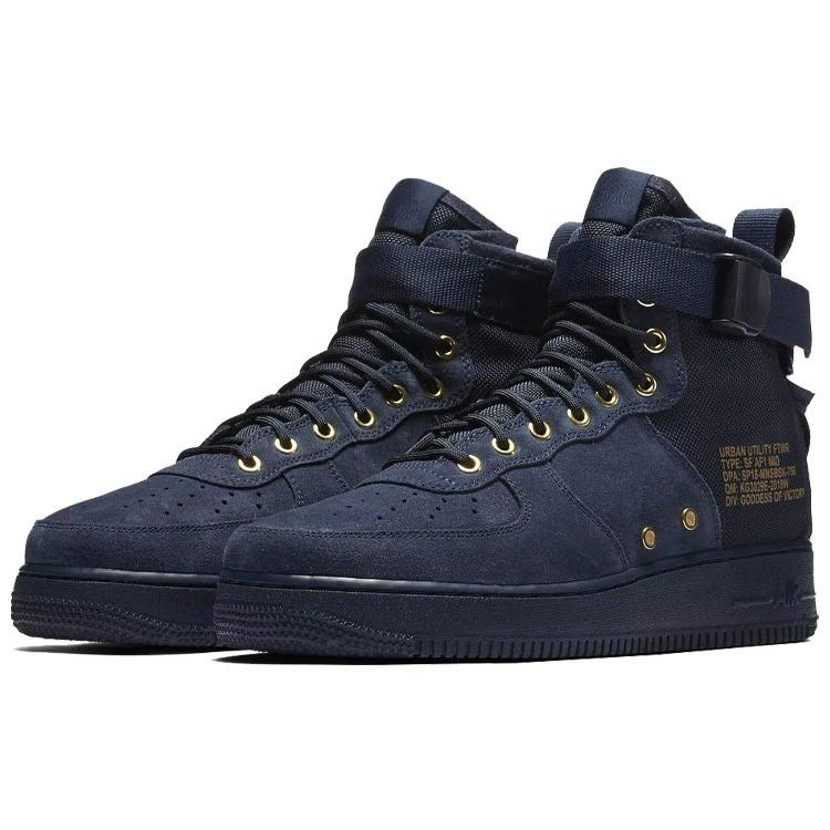 Nike SF Air Force 1 Mid 'Obsidian' da Uomo 917753-400