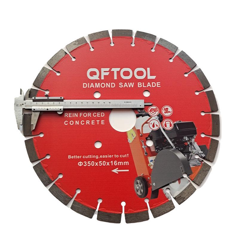 Reinforced Concrete Diamond Saw Blade for Cement, Stone, and Marble Cutting