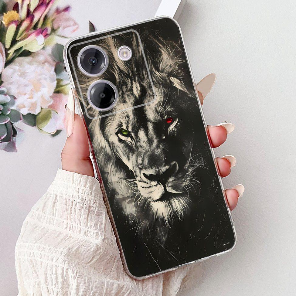 For Xiaomi Poco M7 Pro 5G Case Clear Fashion Luxury Cartoon Funny Cool Painted Soft Phone Case For Poco M7 Pro 5G Back Cover