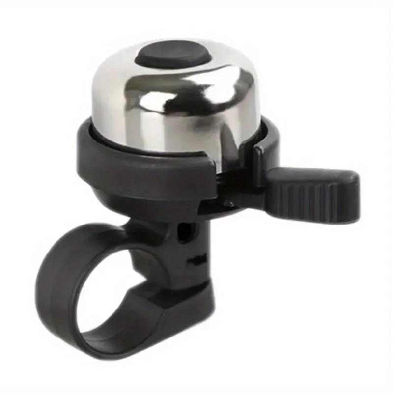 Noul clopoțel negru pentru bicicletă Bicicletă de munte din aliaj de aluminiu Bicicletă în aer liber Echipament de ciclism pentru copii