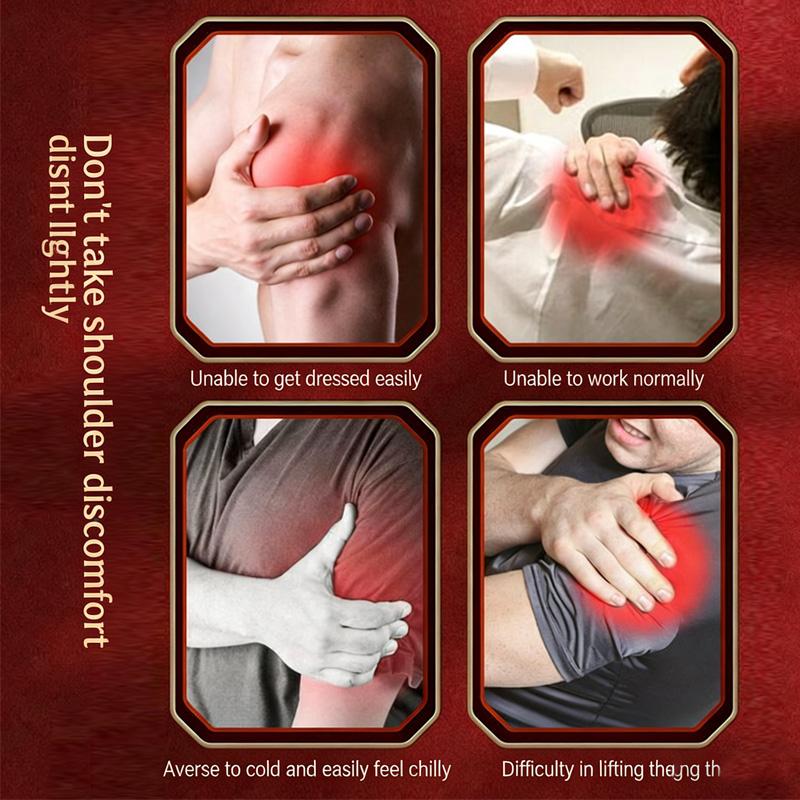 12Pcs/Box Shoulder Pain Patch, Neck, Shoulder, Waist and Leg Pain Plaster, Cervical Spine and Lumbar Pain Patch, Shoulder Pain, Sore Joint Hot Compres