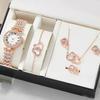 Foreign trade popular fashion Roman pattern diamond ladies watch women's watch quartz watch bracelet women's watch manufacturer ready stock