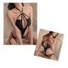Sexy Babydoll Lingerie Underwear Black Style for Women Adults Erotic Extreme Sex Temptation Cute Ultra Thin Micro Bikini High Leg Present Ladies Size
