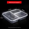 Wutuo Disposable Divided Lunch Boxes