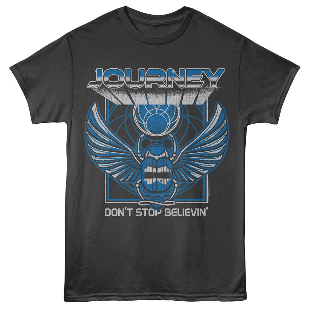 Journey 3D Logo Don t Stop Believin Men T Shirt Rock Band Music Merch L