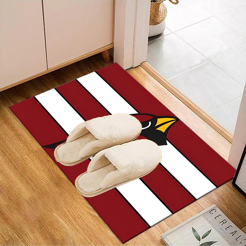 Cardinals Team Spirit Rug Game Carpet, Floor Mat for Bedroom Living Room Entryway Rug, Home Decor Idea Gift for Christmas Birthday