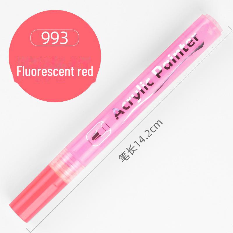 Sada akrylových fixů: Vodotěsné, Bílé, na Kámen, Keramickou Malbu - 12 Barev