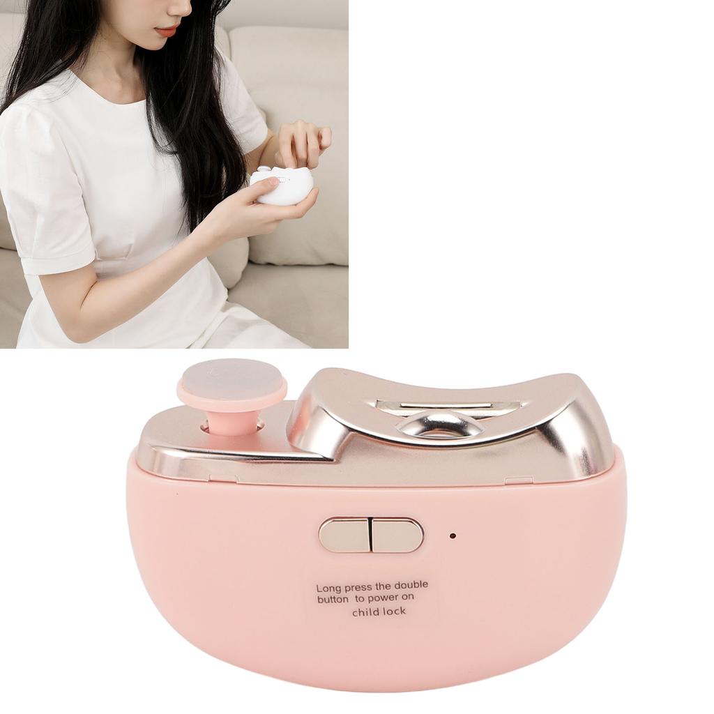 Electric Nail Clipper With Nail File Portable Quiet 2 Speeds Automatic Nail Trimmer for Kids Adult Seniors
