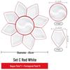 Melamine Platter & Tableware Set: Bowl, Plate, and Dish Set for Hot Pot & New Year's Eve Dinner.