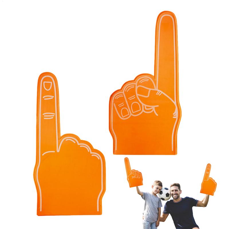 Finger Foams Sports Cheerleading Party Hand Props 1 Noise Makers Props Giant Hands Sports Favors Cheering Palm Party Props