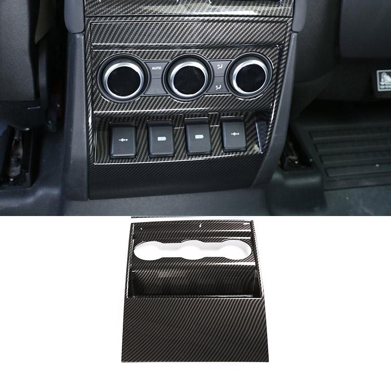 ABS Carbon Fiber For Land Rover Defender 110 2020-2026 Car Interior Modification Protection Cover Decorative Patch Accessories