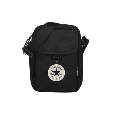 Poliestrowa Torba na Ramię, Torba Crossbody Regularna Unisex Czarna 10018468-A01