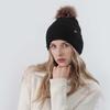 Elastic Winter Pullover Cap Korean Style Brimless Beanie Cap Personality Woolen Hat  Outdoor