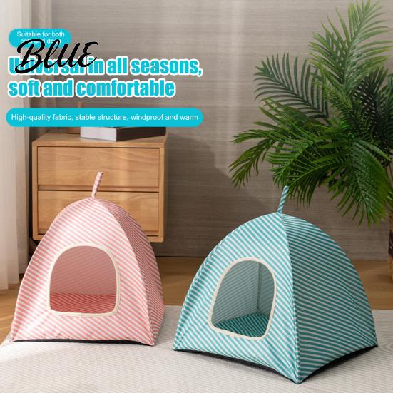 Indoor/outdoor Cat Tent with Handle Portable Cave Pet House Indoor Outdoor Scratch-resistant Bed for Kittens