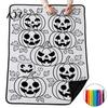 Einzigartige Geburtstagsgeschenke für sie Halloween DIY Maldecke mit 24 Stiften, Gestalte deine eigene Decke, Dekorative Wohnzimmerdecke, Geist Kürbis