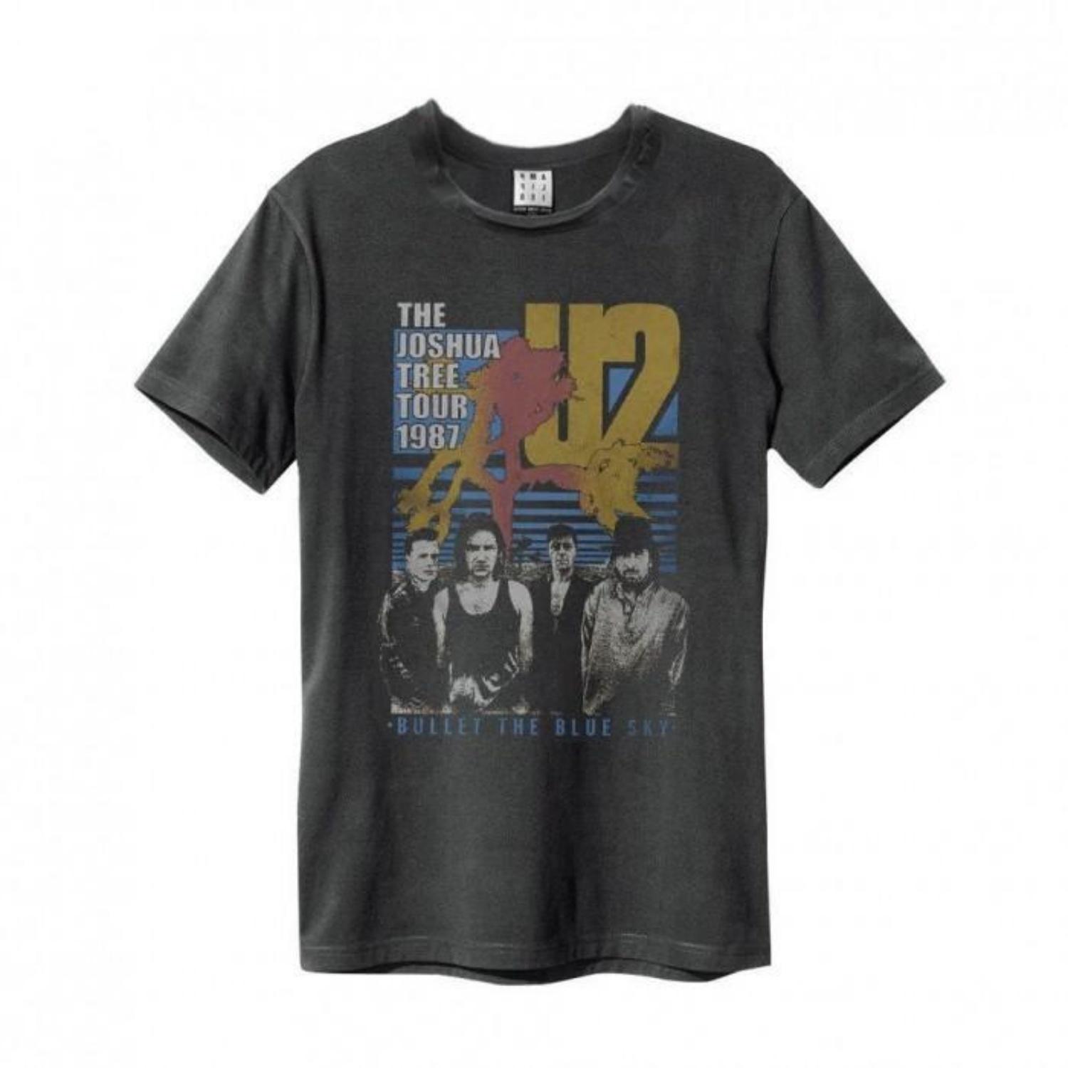 Amplified Unisex Adult Bullet The Blue Sky U2 T-Shirt S разноцветный