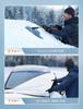 AstroAI Windshield Windshield Cover with 2 Removable Side Mirror UV Sunshade for and Windproof Cover, Anti-Ice Covers, Cars, SUVs, Wagons,