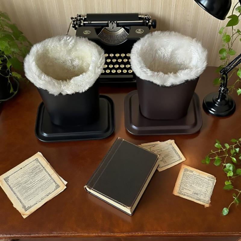 Leder Brillenhalter Weiches Plüschfutter Sonnenbrillenständer Modischer Brillen Organizer Aufbewahrung Brillenbehälter