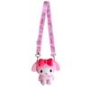 Q Uncle Autentica Borsa a Tracolla in Silicone 3D Jelly Kuromi Sanrio Piccola Dimensioni Carina e Adorabile Viola