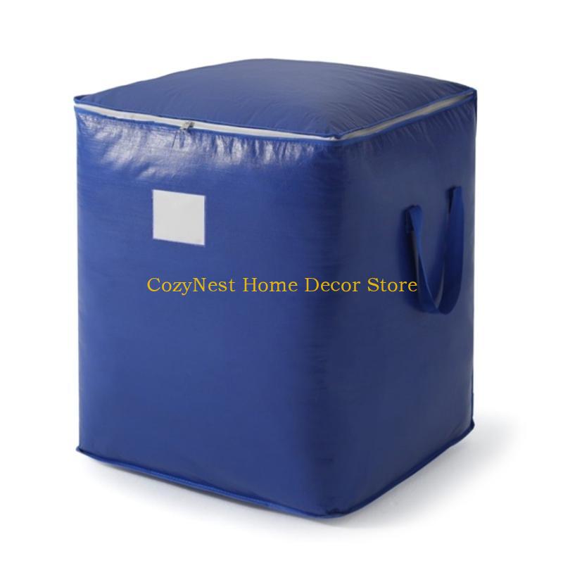 92MF Waterproof Foldable Garment Bag For Relocation Storage Heavy Duty PP Materials Reinforced Handles Space Efficient Solution Small синий 2670₽