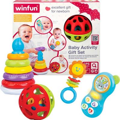 WinFun Baby Activity Sensory Development Toys 4-delige cadeauset Koreaans kinderspeelgoed
