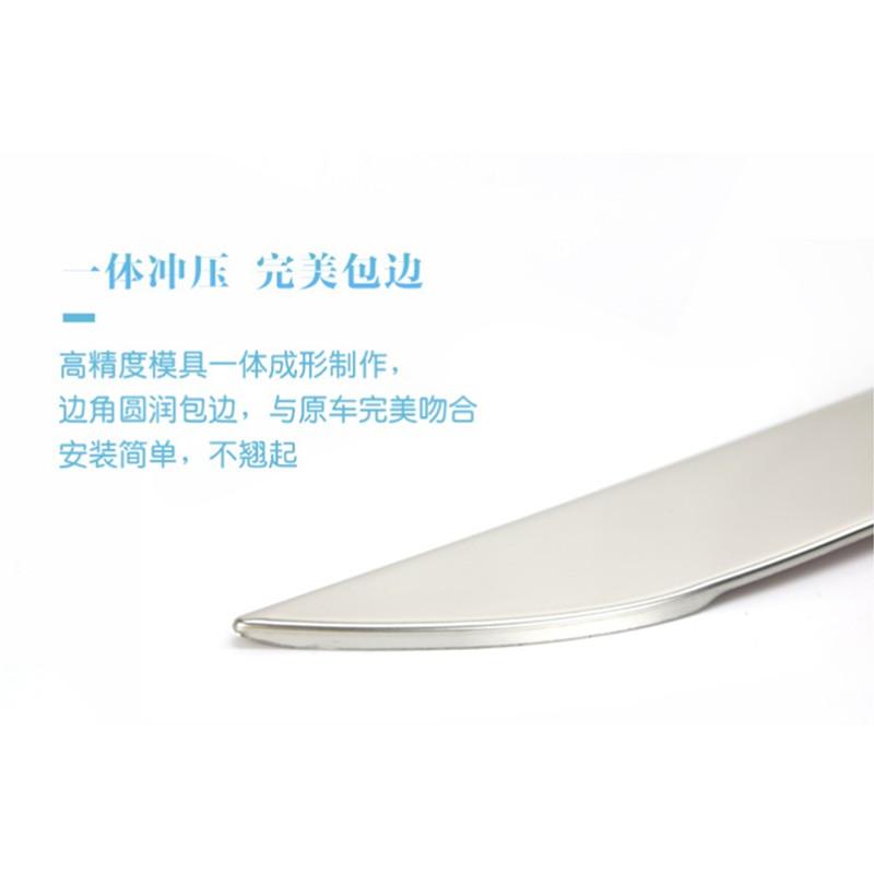 עיצוב רכב לפורד פיוז'ן מונדיאו 2013 2014 2015 אור בלם אחורי נירוסטה דקורטיבי