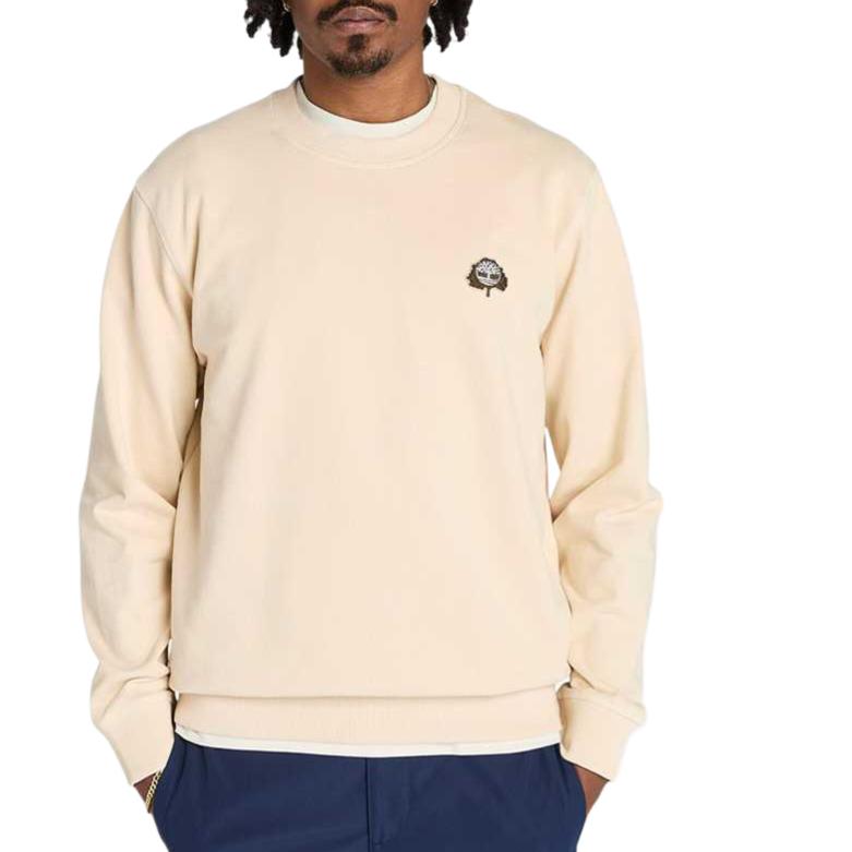 Timberland Solid Color Pullover Round Neck Simple Sweatshirt Men sweatshirt TB0A6NDBEFL1