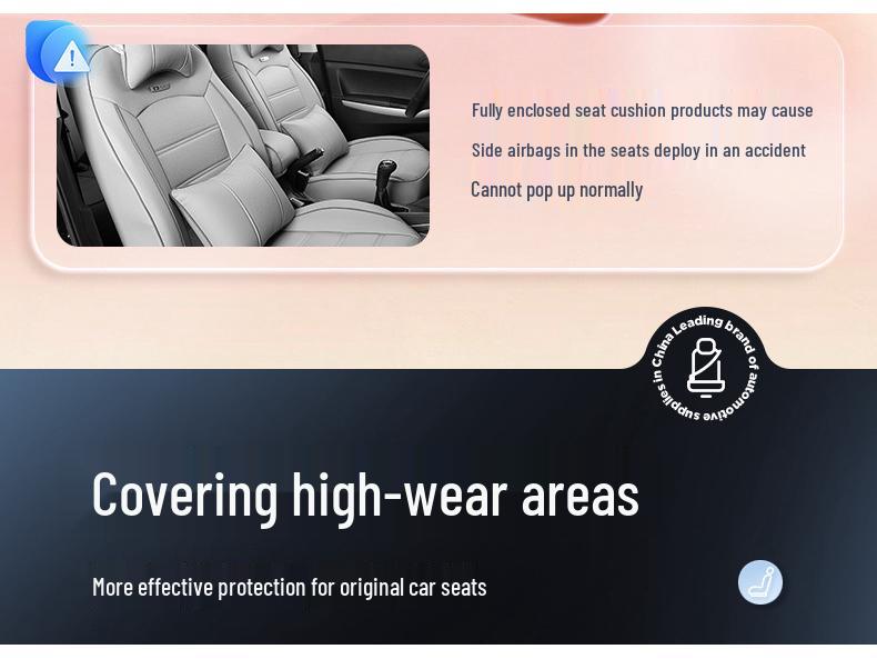 Deep Blue S05 Seat Cushion - Universal All-Season, 2026 Model, Ventilated and Breathable Car Seat Accessory