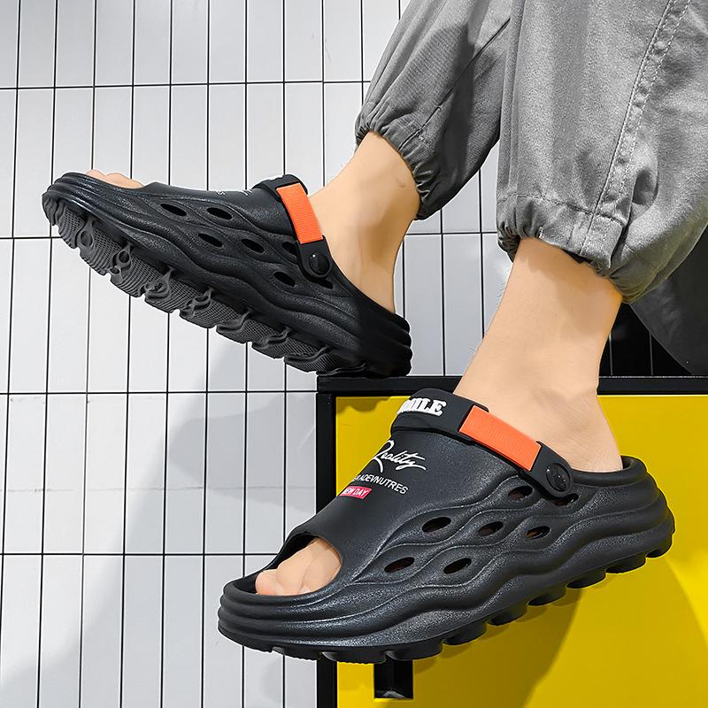 Men's sandals Summer sports casual shoes EVA light massage soft soled beach sandals Light flip-flops men's family shoes