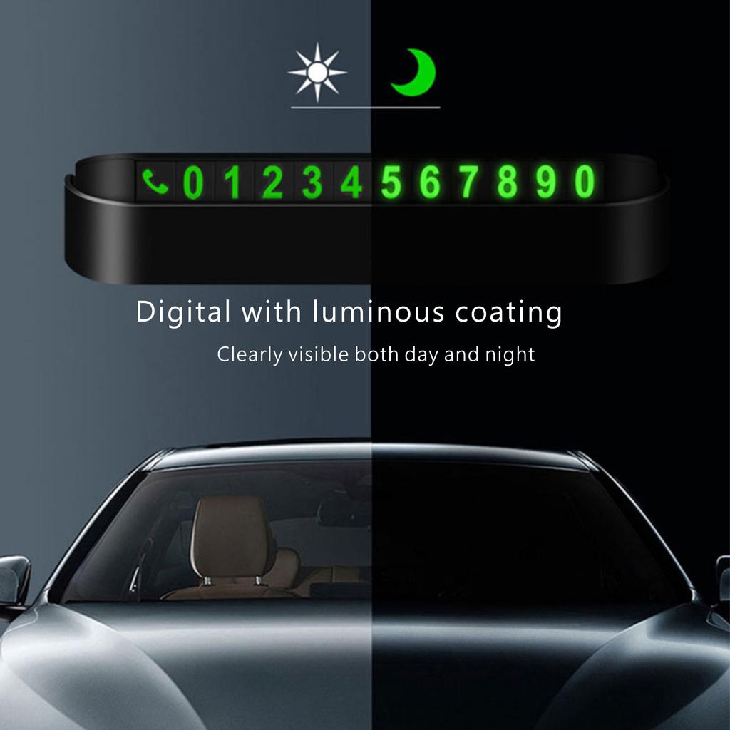 Jeep ABS Car Temporary Parking Card Hidden Switch Phone Number Card For Jeep Renegade Compass Grand Cherokee Wrangler Patriot AKR1