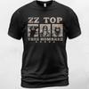 Tres Hombres ZZ Top Ježíš Právě Opustil Chicago Rock Blues La Grange Retro Tričko